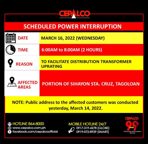 cepalco cdo opening hours